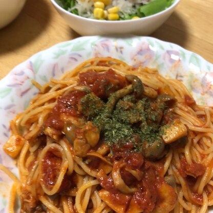 シーフドを使ったパスタが食べたくてたどり着きました(*≧∀≦*)美味しいって言って食べてもらいました〜♪ありがとうございます(*^o^*)